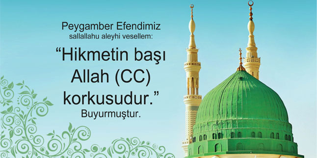KAPAK / Hikmetin Başı Allah -CC- Korkusudur